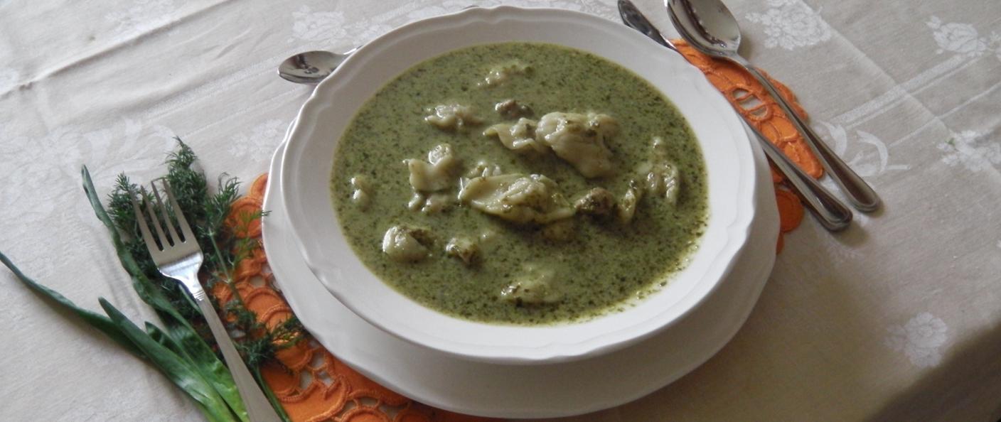 Gandżabur – zupa chorutowa z uszkami