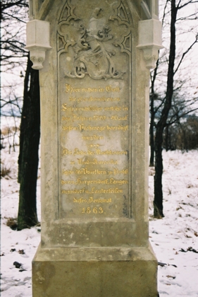 Viehweg - inskrypcja z herbem po konserwacji.Fot. J.Matysiak