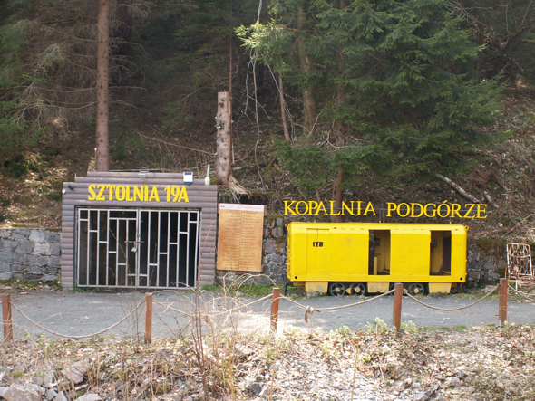 Kowary-Podgórze. Underground tourist route in uranium mine