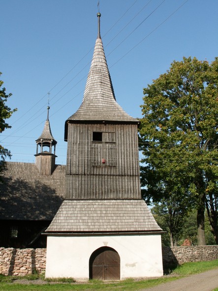 Rybnica Leśna. Wooden Church