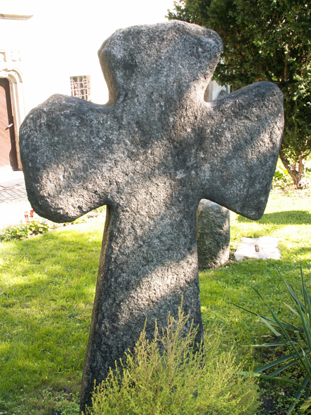 Krzyż pokutny z lapidarium Muzeum Ślężańskiego